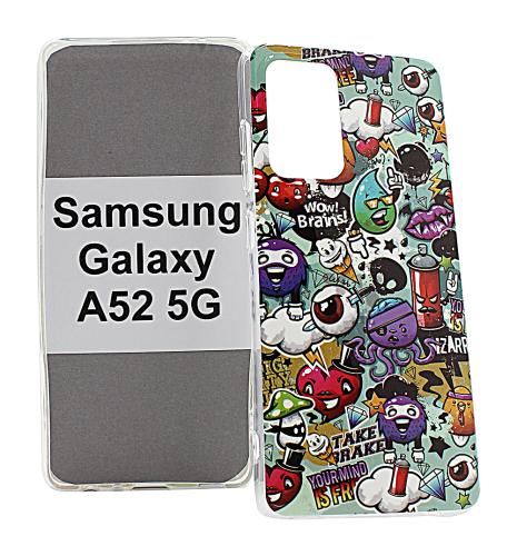 TPU Designdeksel Samsung Galaxy A52 / A52 5G / A52s 5G