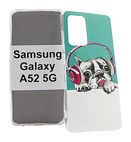 TPU Designdeksel Samsung Galaxy A52 / A52 5G / A52s 5G