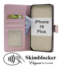 Skimblocker iPhone 16 Plus Lommebok Deksel