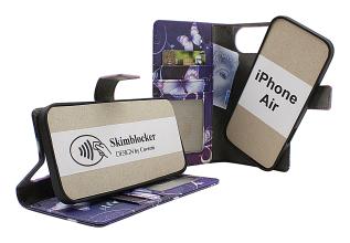Skimblocker iPhone Air Magnet Lommebok Deksel Design