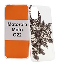 TPU Designdeksel Motorola Moto G22