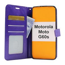 Crazy Horse Wallet Motorola Moto G60s
