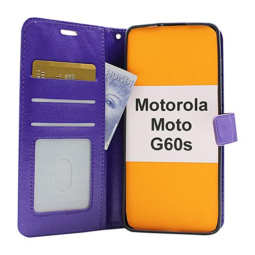 Crazy Horse Wallet Motorola Moto G60s