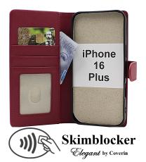 Skimblocker iPhone 16 Plus Lommebok Deksel