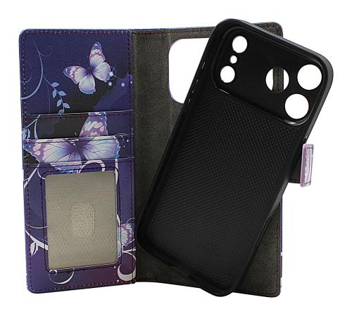Skimblocker iPhone 17 Pro Max Magnet Lommebok Deksel Design