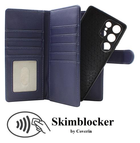 Skimblocker Samsung Galaxy S25 Ultra XL Magnet Lommebok Deksel