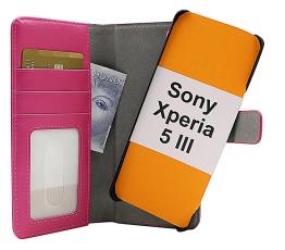 Skimblocker Magnet Wallet Sony Xperia 5 III (XQ-BQ52)