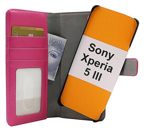 Skimblocker Magnet Wallet Sony Xperia 5 III (XQ-BQ52)