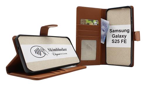 Skimblocker Samsung Galaxy S25 FE Lommebok Deksel