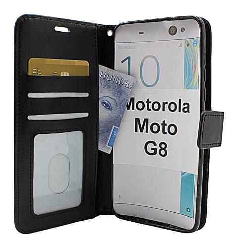 Crazy Horse Wallet Motorola Moto G8
