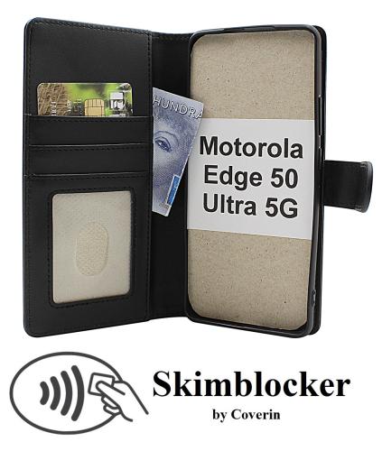 Skimblocker Motorola Edge 50 Ultra 5G Lommebok Deksel