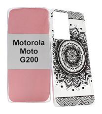 TPU Designdeksel Motorola Moto G200