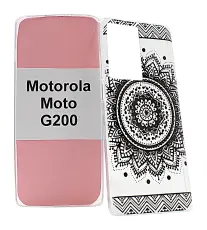 TPU Designdeksel Motorola Moto G200