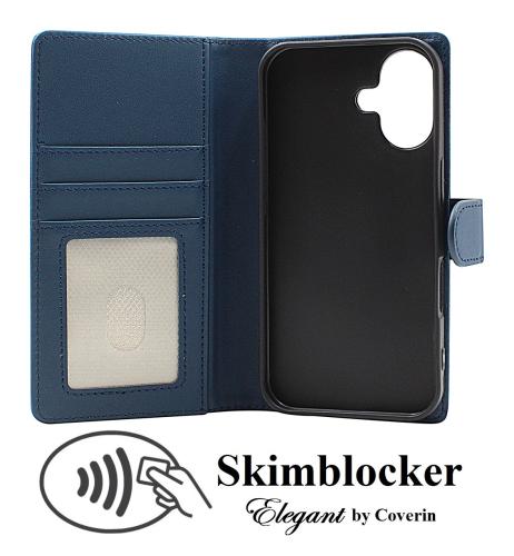 Skimblocker iPhone 16 Lommebok Deksel