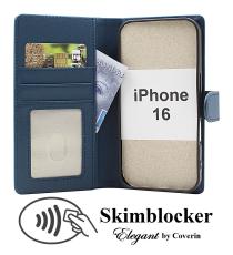 Skimblocker iPhone 16 Lommebok Deksel