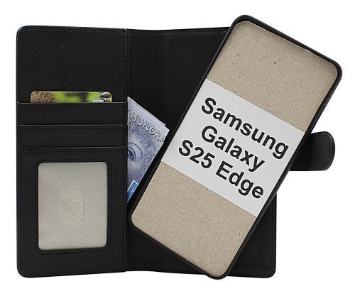 Skimblocker Samsung Galaxy S25 Edge Magnet Lommebok Deksel
