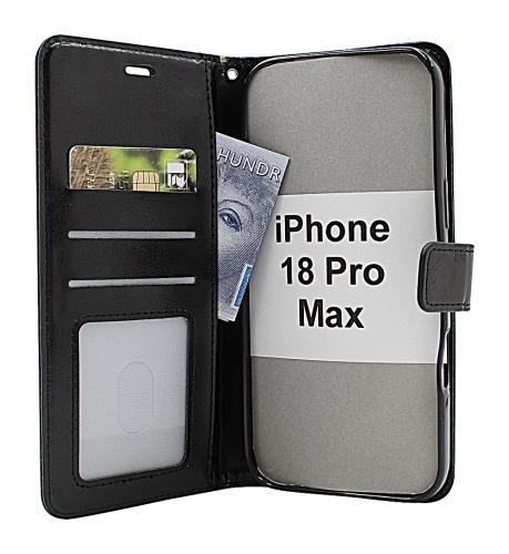 Crazy Horse iPhone 18 Pro Max Lommebok Deksel