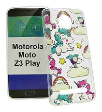 TPU Designdeksel Motorola Moto Z3 Play