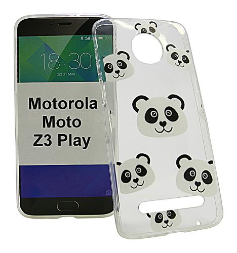 TPU Designdeksel Motorola Moto Z3 Play