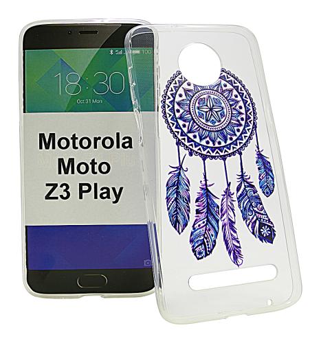 TPU Designdeksel Motorola Moto Z3 Play