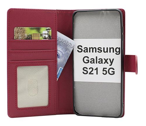 Skimblocker Lommebok-etui Samsung Galaxy S21 5G (G991B)