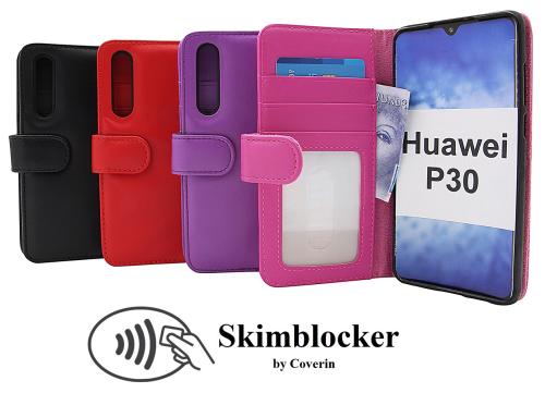 Skimblocker Lommebok-etui Huawei P30