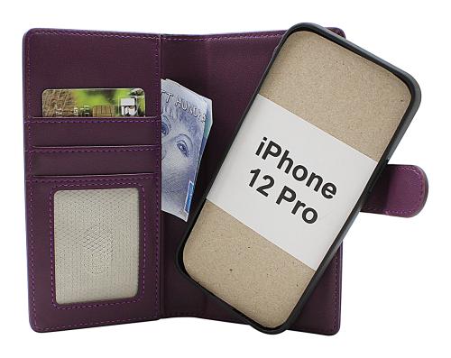 Skimblocker iPhone 12 Pro (6.1) Magnet Lommebok Deksel