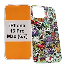 TPU Designdeksel iPhone 13 Pro Max (6.7)
