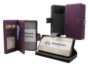 Skimblocker iPhone 18 Pro XL Lommebok Deksel
