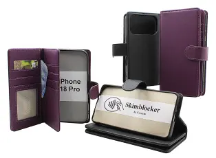 Skimblocker iPhone 18 Pro XL Lommebok Deksel