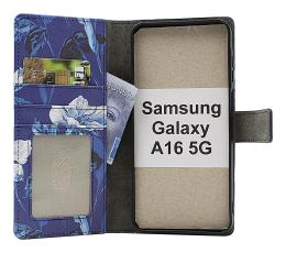 Skimblocker Samsung Galaxy A16 / A16 5G Lommebok Deksel Design