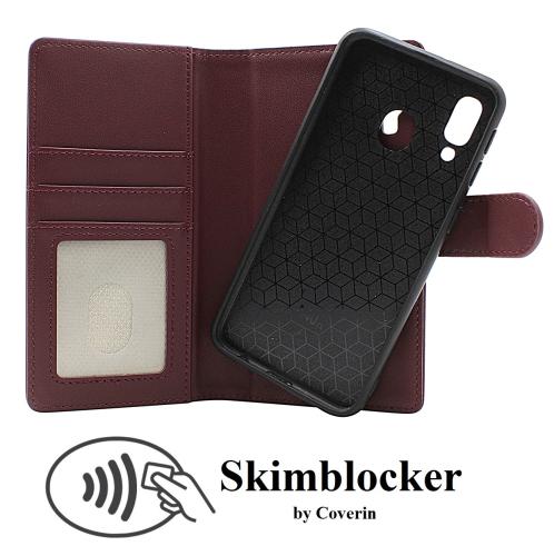 Skimblocker Samsung Galaxy A40 Magnet Lommebok Deksel