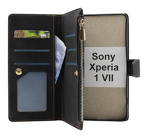 XL Sony Xperia 1 VII Luksus Lommebok Deksel