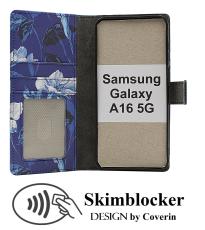 Skimblocker Samsung Galaxy A16 / A16 5G Lommebok Deksel Design