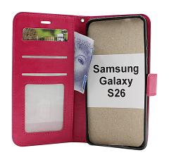 Crazy Horse Samsung Galaxy S26 Lommebok Deksel