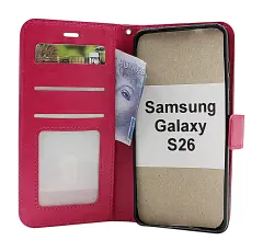 Crazy Horse Samsung Galaxy S26 Lommebok Deksel