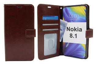 Crazy Horse Wallet Nokia 8.1