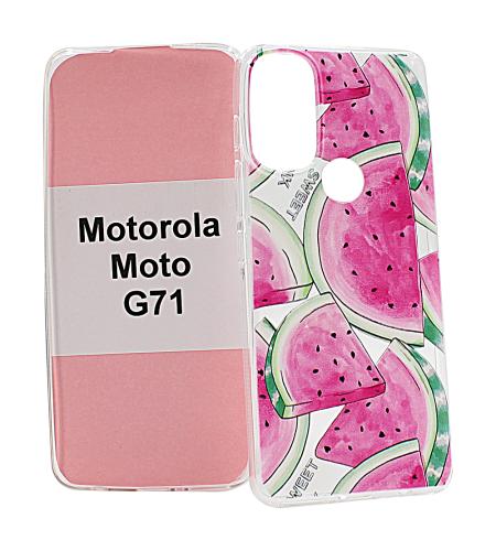 TPU Designdeksel Motorola Moto G71