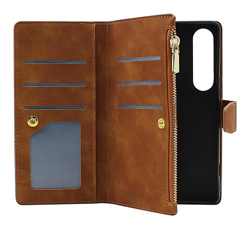 XL Sony Xperia 1 VII Luksus Lommebok Deksel