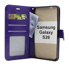 Crazy Horse Samsung Galaxy S26 Lommebok Deksel