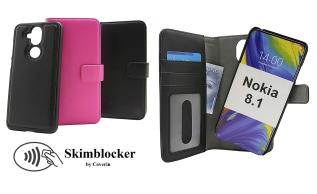 Skimblocker Magnet Wallet Nokia 8.1