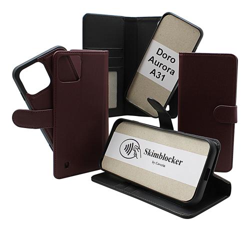 Skimblocker Doro Aurora A31 Magnet Lommebok Deksel