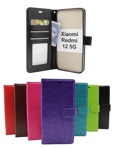 Crazy Horse Wallet Xiaomi Redmi 12 5G