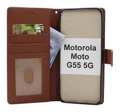 New Standcase Motorola Moto G55 5G Lommebok