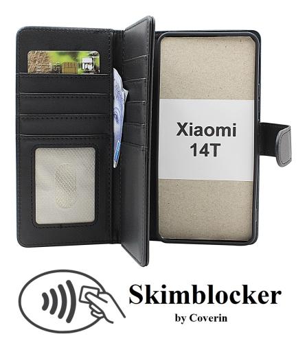 Skimblocker Xiaomi 14T 5G XL Lommebok Deksel