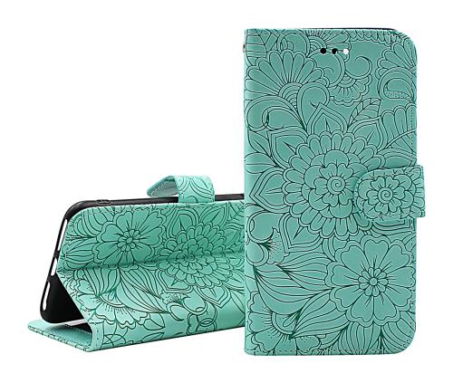 Flower Standcase Wallet Motorola Moto G22