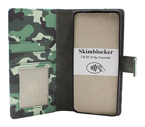 Skimblocker Samsung Galaxy A16 / A16 5G Lommebok Deksel Design