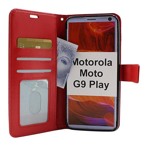 Crazy Horse Wallet Motorola Moto G9 Play