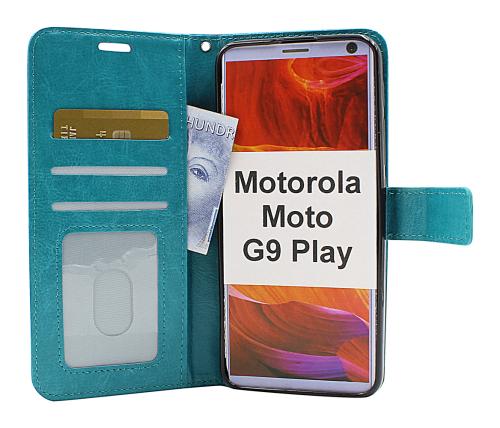 Crazy Horse Wallet Motorola Moto G9 Play