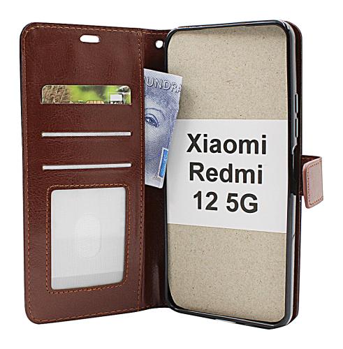 Crazy Horse Wallet Xiaomi Redmi 12 5G